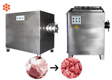 500kg/H 100mmの穴のカッターの直径を作るソーセージのための専門の肉挽き器機械
