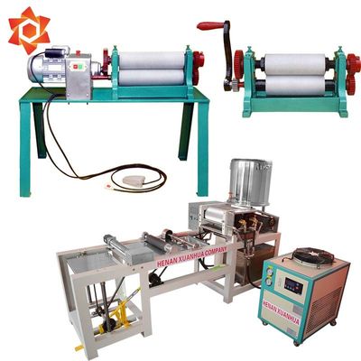 450mmのローラーの長さの蜜蝋の基礎ローラー機械4.5 - 5.4mmのセルのサイズ